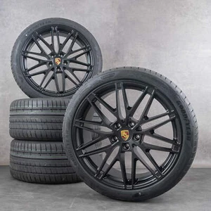 Original Porsche 22 Zoll Macan H2 RS Spyder Design 95C044660J Sommerreifen Neu - Bild 1 von 3