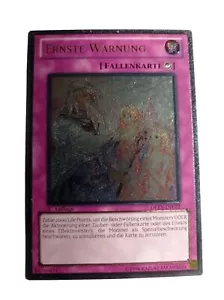 ⚡Ernste Warnung Ultimate Rare DREV 1 Auflage NM- Exc Yugioh Sammlung Selten⚡ - Bild 1 von 11