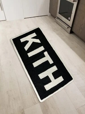 KITH Ronnie Fieg Floor Mat Area Rugs Living Room Wool Accent Modern Carpet - Image 1 of 4