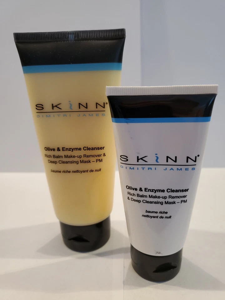 Máscara de limpieza profunda SKINN Dimitri James OLIVE & ENZIME PM 4 oz y 2 oz ~ Nueva sellada ~ Foto 1 de 1