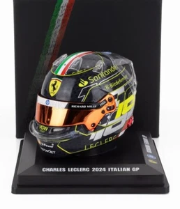 Charles Leclerc Ferrari Monza GP 2024 Helmet 1/5 Scale Looksmart - Imagen 1 de 2