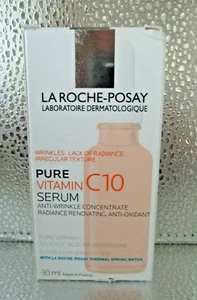 PURE VITAMIN C10 SERUM Anti- oxidant Brand LA ROCHE POSAY Made in France - Picture 1 of 5