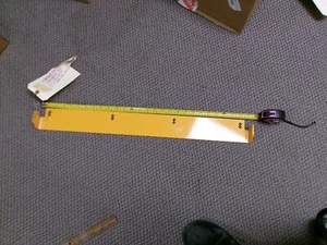 CUB CADET SHAVE PLATE 790-00549-4021 CUB YELLOW 2 - Picture 1 of 3
