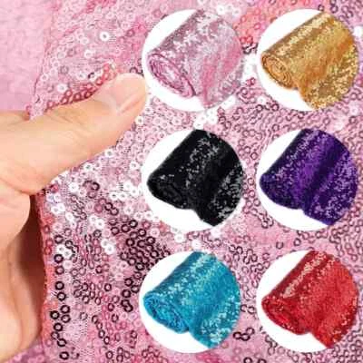 3mm Glitter Pailletten Stoff für Kleider Home Decorations Verkauft von dem Meter - Bild 1 von 4