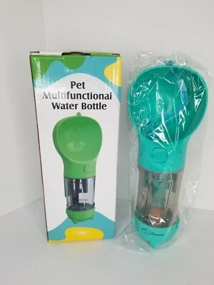 Portable Pet Dog Water Bottle For Dogs Multifunction Dog Food Water Feeder Drink - Image 1 of 4