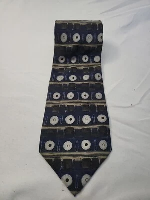 Andhurst, Men's, Tie, Multi Color, Abstract, Necktie, Work, Business  - Image 1 of 4
