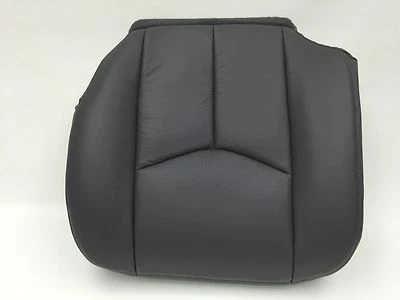 FUNDA ASIENTO CHEVY AVALANCHE SILVERADO 2003-2006 VINILO CONDUCTOR GRIS MUY OSCURO Foto 1 de 4