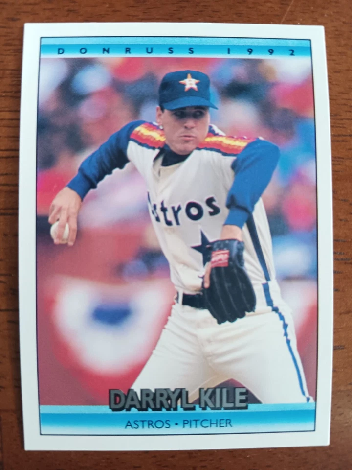 DARRYL KILE HOUSTON ASTROS 1992 DONRUSS BASEBALL CARD #309 - Image 1 of 1