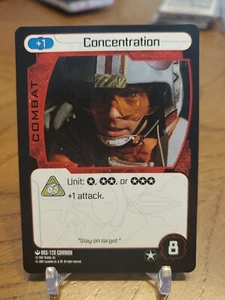 2007 Star Wars: PocketModel TCG #3 003/120 Concentration - Picture 1 of 2