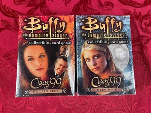 Buffy The Vampire Slayer - CLASS OF 99 (2001) Set of 2: Hero & Villain - Picture 1 of 9