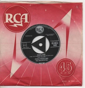 PEREZ PRADO guaglione*paris 1958 ORIG UK RCA TRI-CENTRE 7" 45 LATIN JAZZ POP - Bild 1 von 4