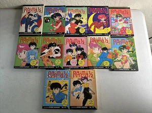 Ranma 1/2 Manga Por Rumiko Takahashi Lote De 12-Inglés Vol. 1 a 12 - Imagen 1 de 8