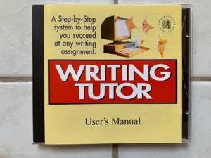 WRITING TUTOR - A Step-by-Step System - CD - Opened but never used !!! - Picture 1 of 6
