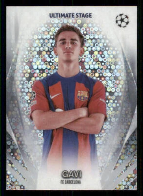 2023-24 Topps UEFA Club Stage Chrome #USC18 Gavi - Image 1 of 2