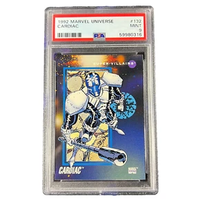 1992 Marvel Universe CARDIAC #132 Impel MINT PSA 9 - Picture 1 of 4