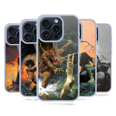 FUNDA OFICIAL FRANK FRAZETTA FANTASÍA MEDIEVAL GEL SUAVE PARA TELÉFONOS APPLE iPHONE Foto 1 de 4