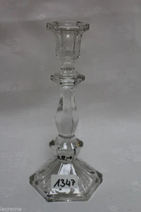 1 candelabro llameante candelabro vidrio candelabro *1347 - Imagen 1 de 5