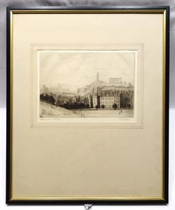 R. W. STEWART EARLY 20TH C, SIGNED ORIGINAL ETCHING - HOLYROOD PALACE, EDINBURGH - Picture 1 of 24