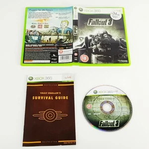Fallout 3 Xbox 360 Game + Manual Tested Working Good Condition  - Picture 1 of 2