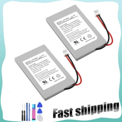 Batteria 2PZ per Controller Sony PS3 SIXAXIS DualShock 3 1800mAH LIP1859 LIP1472 - Immagine 1 di 4