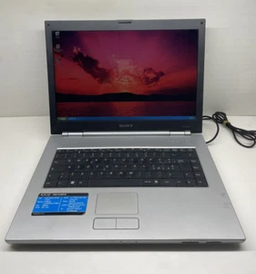 Pc Portatile Sony Vaio model pcg-7t2m windows xp intel celeron ram 512mb 80gb hd - Foto 1 di 11