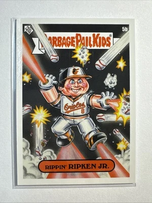 Cal “Rippin’” Ripken Jr. #5a - 2023 Topps Garbage Pail Kids GPK x MLB Series 3 - Image 1 of 4