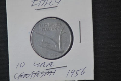 Italy 10 Lira 1956 R We Combine Shipping - Image 1 of 2