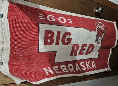 Alfombra decorativa Harry Husker de fútbol americano vintage Nebraska Cornhusker Foto 1 de 4