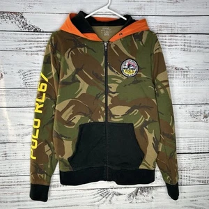 Polo Ralph Lauren Transalaskan Expedition Denali Mtn 1967 Camo Zip Hoodie Medium - Picture 1 of 8