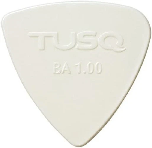 Selecciones de guitarra TUSQ genuinas 1,00 mm biángulo tono brillante - 48 piezas PQP-0401-W48 Foto 1 de 1