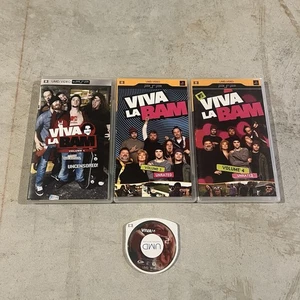 Viva La Bam PSP Lot 1-4 Preowned Skate HIM Ryan Dunn MTV UMD - Bild 1 von 4