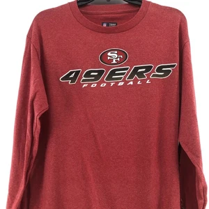 Camicia manica lunga San Francisco 49ers NFL Apparel taglia media 49ers sulla manica - Foto 1 di 8