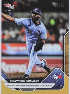 2025 Topps Now 486 Seranthony Dominguez Change Teams DH 37/50 - ¡Envío gratuito! - Imagen 1 de 2