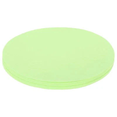 100Sheets Circles Cutouts Paper 6" Round Origami Construction Paper Light Green - Изображение 1 из 4
