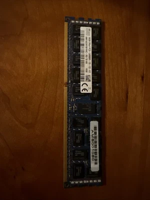 SKhynix DDR3 16GB 2Rx4 PC3-14900R-13-13-E2 HMT42GR7BFR4C-RD Server RAM - Image 1 of 3