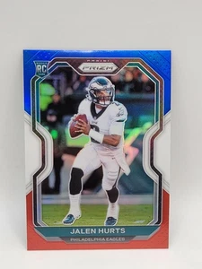 Panini Prizm 2020 - Rookie Jalen Hurts #343 rojo blanco y azul Prizm (RC) - Imagen 1 de 2