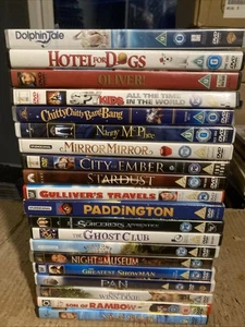 20 Family Feature Films Movies Kids Collection DISCS CLEANED 1900G - Bild 1 von 3