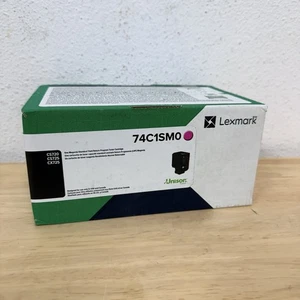 Lexmark 74C1SM0 Magenta Standard Toner Cartridge - Picture 1 of 2