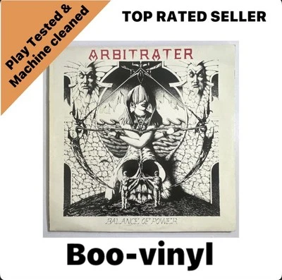 Arbitrater ~ Balance Of Power ~ Rare Thrash Metal Original Press VG+ / VG+ - Image 1 of 4