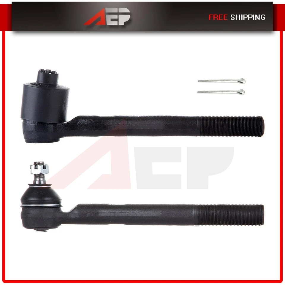 Ajuste para 1999 00 01 02 03 04 Jeep Grand Cherokee kit de extremidade de hastes de amarração inferiores dianteiras - Imagem 1 de 1