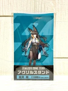 Zenless Zone Zero Miyabi Hoshimi Acrilico Stand Figura Famiglia Mart JP Nuovo - Foto 1 di 2