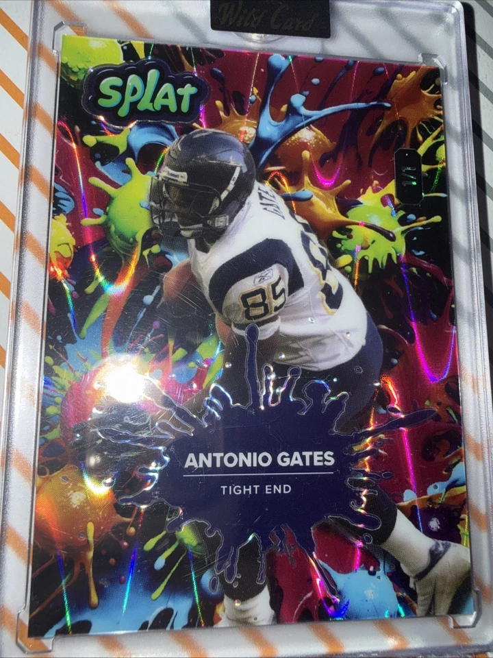 Cargadores 1/1 Wildcard Splat Antonio Gates 2025 Foto 1 de 2