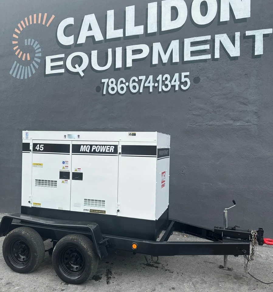 2016 45kVA Multiquip Whisperwatt DCA-45SSIU4F Diesel Generator Trailer Mounted - Image 1 of 4
