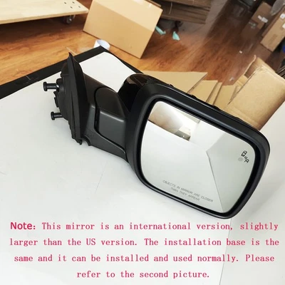 Espejo retrovisor lateral derecho para Ford Explorer 2011-2015 con memoria ciega plegable eléctrico 15 pines Foto 1 de 4