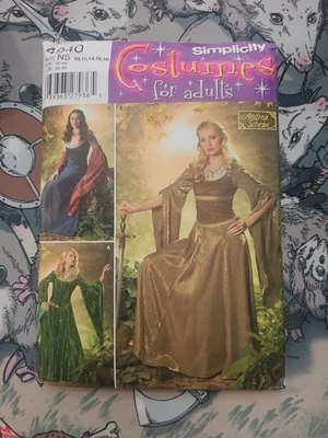 Simplicity 4940 N5 Sizes 10-18 - Renaissance/Medieval Faire Festival Theater etc - Image 1 of 4