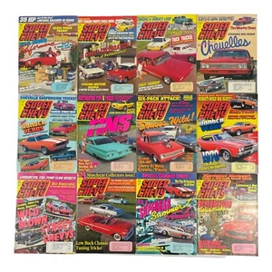 Lot of 12: SUPER CHEVY MAGAZINES Complete Full Set 12 issues Jan to Dec 1990 - Picture 1 of 17