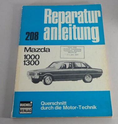 Manual De Reparación Usado Mazda 1000, 1300 - Desde El Año 1967 - Imagen 1 de 2