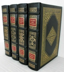 THOMAS WOLFE Easton Press Fine Book Lot Of Time & The River Look Homeward Angel - Bild 1 von 12