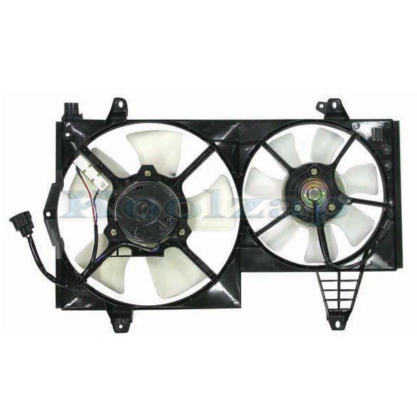 For 00-04 S40 Dual Radiator AC Condenser Cooling Fan Motor Assembly — 第 1/2 张图片