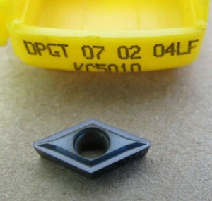 1 PIEZA INSERTO DE KENNAMETAL DPGT2151LF DPGT 07 02 04LF GRADO KC5010 - Imagen 1 de 4